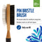 Only Natural Pet Pin Bristle Brush with Bamboo Handle for Dogs