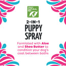 Only Natural Pet 2-in-1 Puppy Spray with Aloe + Shea