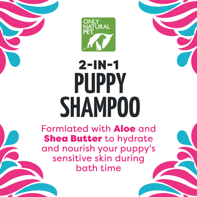 Only Natural Pet Puppy Shampoo with Aloe + Shea Butter