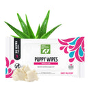 Only Natural Pet Puppy Wipes with Aloe for Sensitive Skin