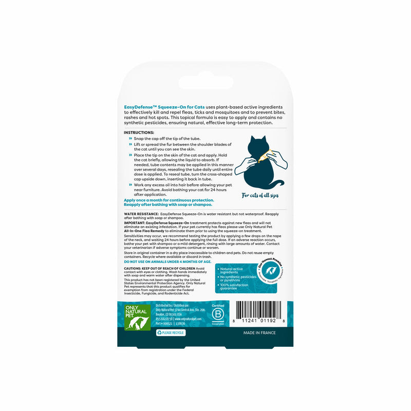 Only Natural Pet Flea & Tick Starter Kits for Cats