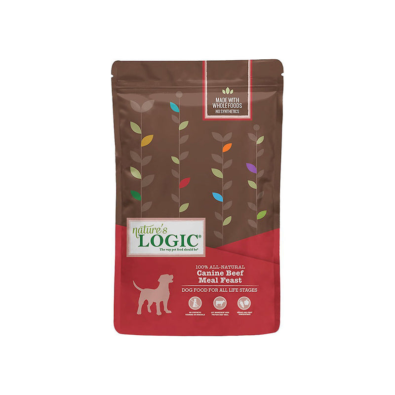 Nature's Logic Original Beef Meal Feast Dry Food for Dogs